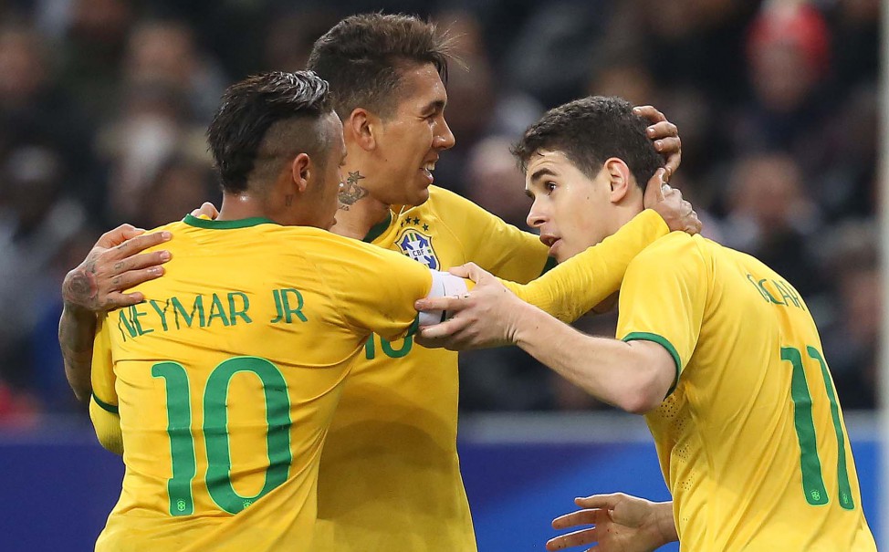Oscar marcou o gol de empate da seleção brasileira. (Foto: Getty Images)